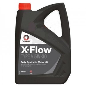 Синтетическое моторное масло COMMA X-FLOW V 5W30 (4)