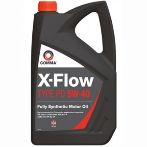 Синтетическое моторное масло COMMA X-FLOW PD 5W40 SYNT (5)