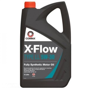 Синтетическое моторное масло COMMA X-FLOW LL 5W30 SYNT (5)