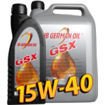 Минеральное моторное масло GSX SAE 15W-40 1л