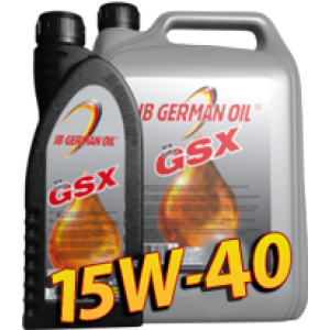 Минеральное моторное масло GSX SAE 15W-40 5л