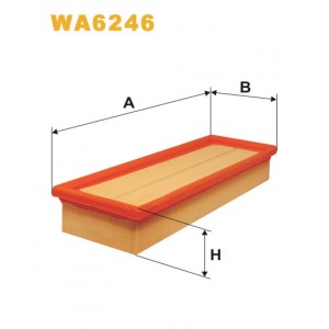Воздушный фильтр WIX WA6246