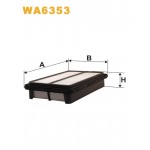Воздушный фильтр WIX WA6353