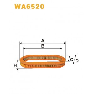 Воздушный фильтр WIX WA6520