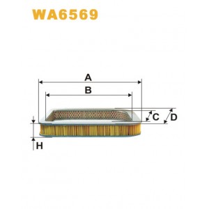 Воздушный фильтр WIX WA6569