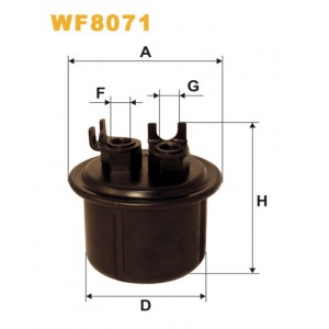 Топливный фильтр WIX WF8071