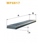 Фильтр салона WIX WP6817