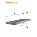 Фильтр салона WIX WP6819