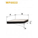 Фильтр салона WIX WP6822