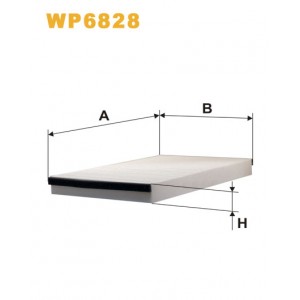 Фильтр салона WIX WP6828