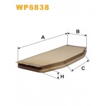Фильтр салона WIX WP6838