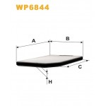 Фильтр салона WIX WP6844
