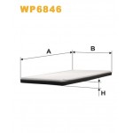 Фильтр салона WIX WP6846
