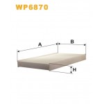Фильтр салона WIX WP6870