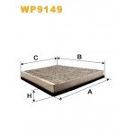 Фильтр салона WIX WP9149