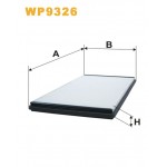 Фильтр салона WIX WP9326