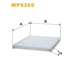 Фильтр салона WIX WP9360