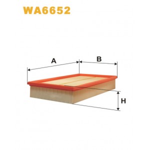 Воздушный фильтр WIX WA6652 Воздушный фильтр WIX WA6652