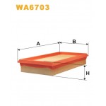 Воздушный фильтр WIX WA6703