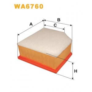 Воздушный фильтр WIX WA6760 Воздушный фильтр WIX WA6760