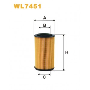 Масляный фильтр WIX WL7451