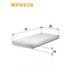 Фильтр салона WIX WP6936