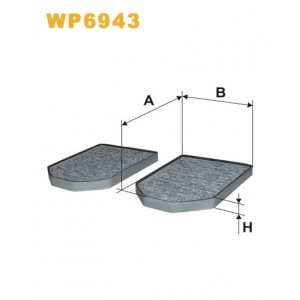 Фильтр салона WIX WP6943