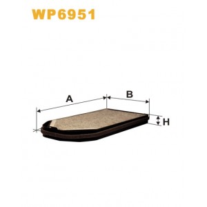 Фильтр салона WIX WP6951