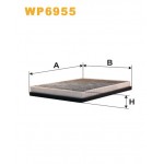 Фильтр салона WIX WP6955