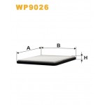 Фильтр салона WIX WP9026