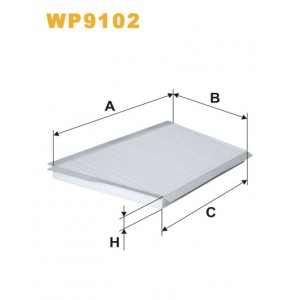 Фильтр салона WIX WP9102