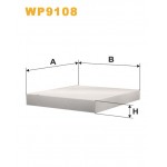 Фильтр салона WIX WP9108