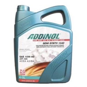 Полусинтетическое моторное масло ADDINOL Semi Symth1040 SAE 10w40 (5) - ADDINOL купить
