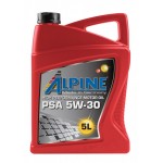Синтетическое моторное масло Alpine PSA 5W-30 (5)