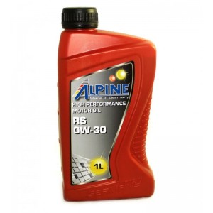 Синтетическое моторное масло Alpine RS 0W-30 (1)