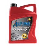 Синтетическое моторное масло Alpine PD 5W-40 (5)