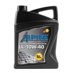 Минеральное моторное масло Alpine LL 10W-40 (5)