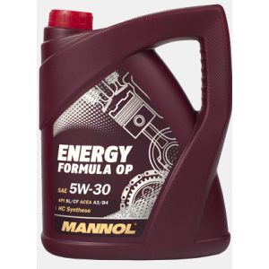 Синтетическое моторное масло MANNOL ENERGY FORMULA OP 5W-30 (5)