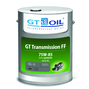 Трансмиссионное моторное масло GT Transmission FF 75w85 GL-4 (20л)