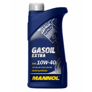 Полусинтетическое моторное масло MANNOL GASOIL EXTRA 10W-40 (1)