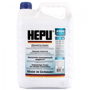 HEPU G11 концентрат синего антифриза  5л