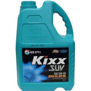 Синтетическое моторное масло Kixx SUV 5W-40 (KIXX D1 RV 5W-40) 6л