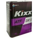 Трансмиссионное масло KIXX ATF DX III (4L)