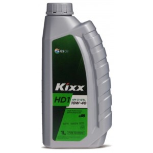 Cинтетическое моторное масло Kixx HD1 10W-40 (1л)