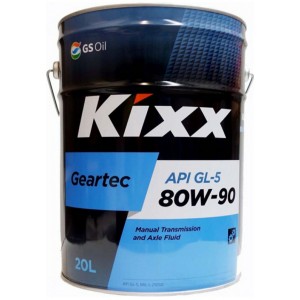 Трансмиссионное масло KIXX GEARTEC 80w90 (20)
