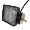 Светодиодная фара (LED) Лидер 27W квадратная ФЛ-009