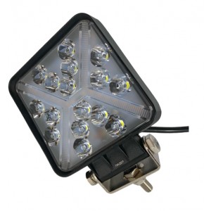 Светодиодная фара (LED) Лидер 48W квадратная с поворотом ФЛ-045