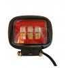 Светодиодная фара (LED) Лидер 45W СТГ прямоугольная red ФЛ-324