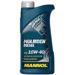 Полусинтетическое моторное масло MANNOL MOLIBDEN DIESEL 10W-40 (1)