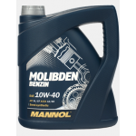 Полусинтетическое моторное масло MANNOL MOLIBDEN BENZIN 10W-40 (4)